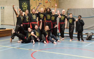 Debuut op kung fu stijlwedstrijd 2017!